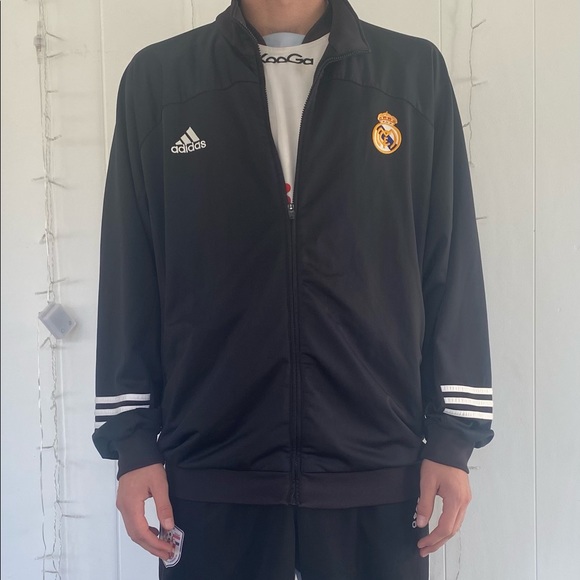 100 year anniversary Real Madrid zip up jacket - Picture 1 of 3